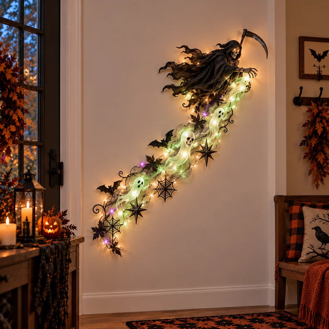💀 Reaper Soul Halloween Magic Trail wall decoration