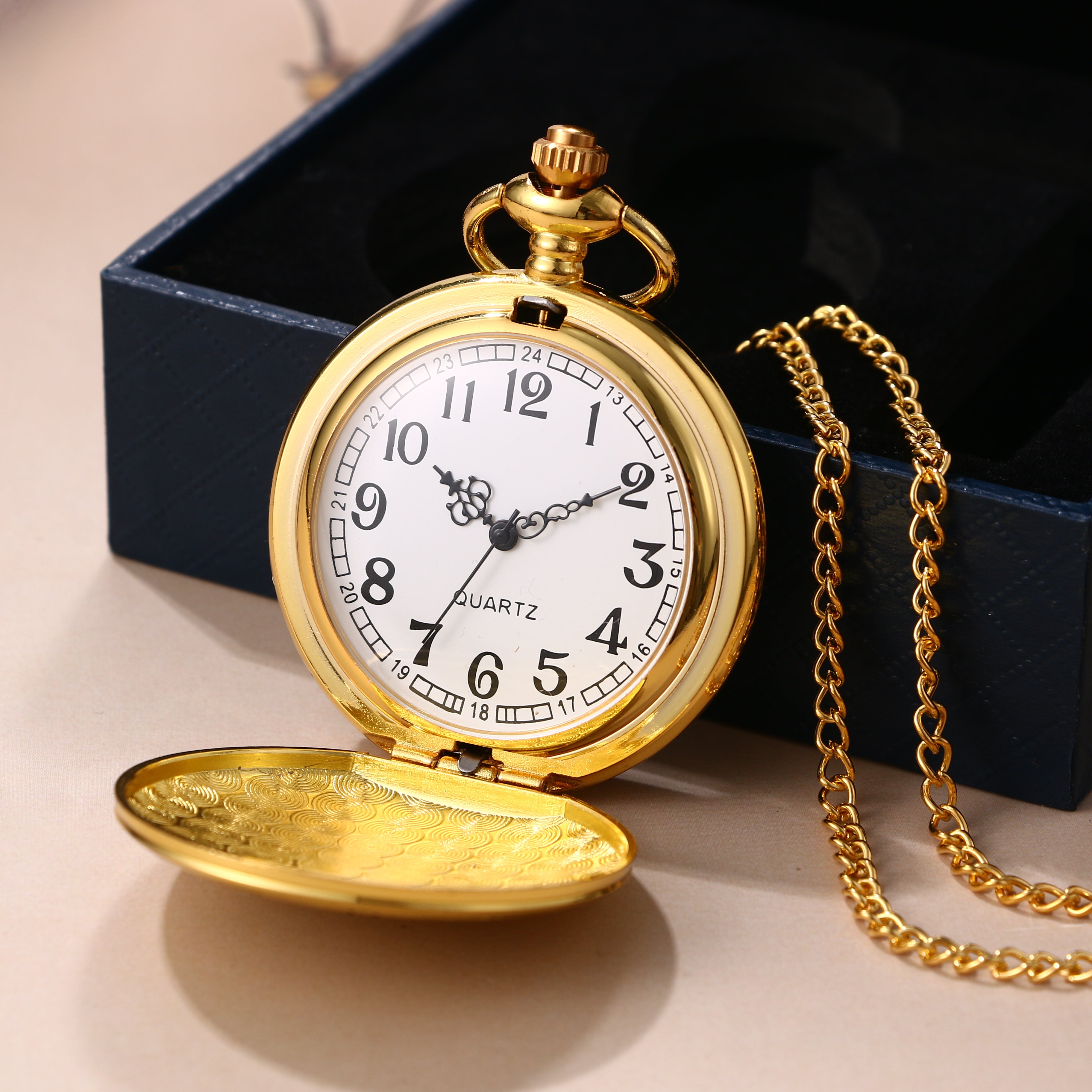 To Grandson / From Grandpa - Luxury Vintage Pocket Watch Gift