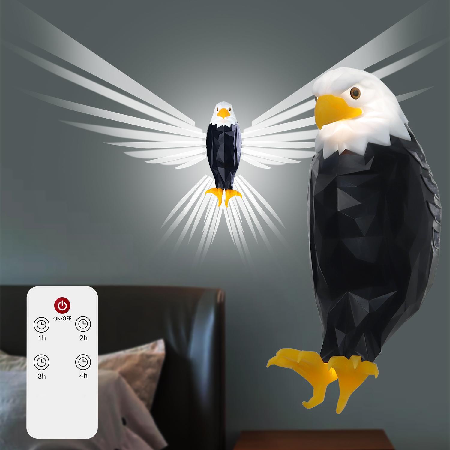 🎁Last Day Promotion 49% OFF🔥 Eagle Wall Light LED Magnetic Night