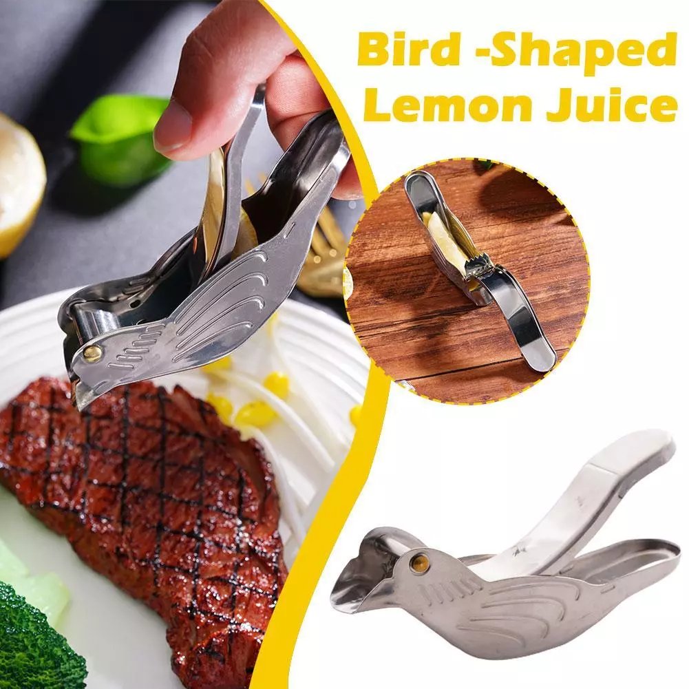 (🌲Early Christmas Sale- 49% OFF) Stainless Steel Bird Shape Lemon Juicer