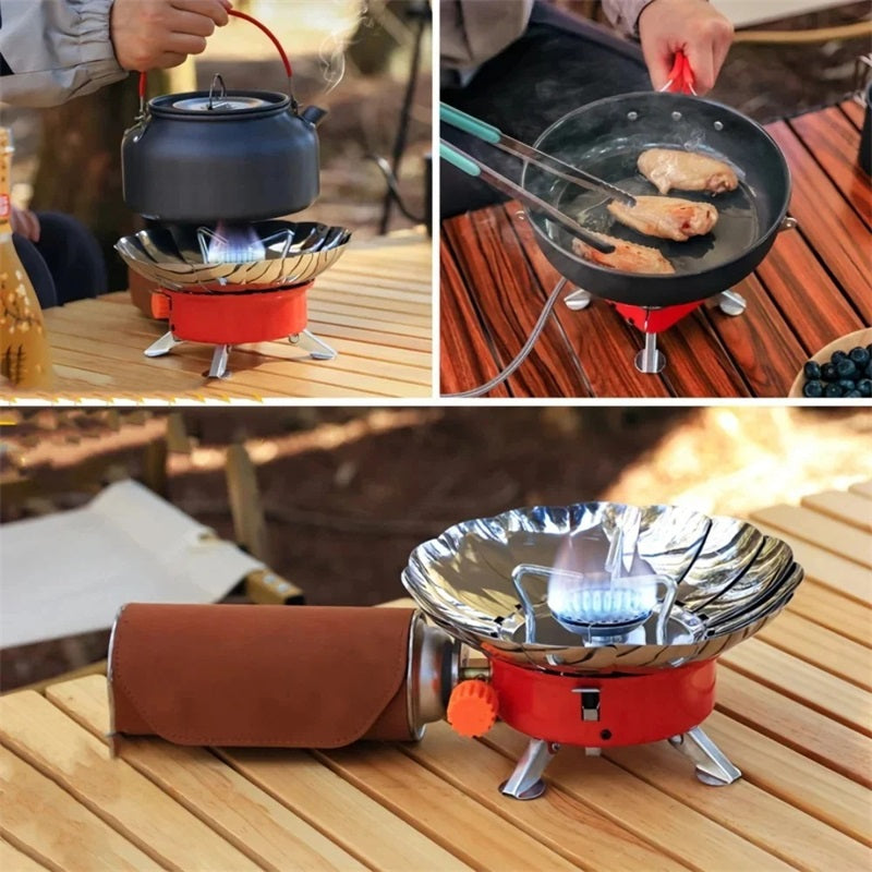 🔥Last Day 50% OFF🎄Lotus Portable Square Stove -Buy 2 Free shipping