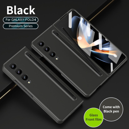 Husă de protecție împotriva căderii pentru telefon, cu carcasă pentru stilou și film pentru Samsung Galaxy Z Fold5 Fold4 Fold3