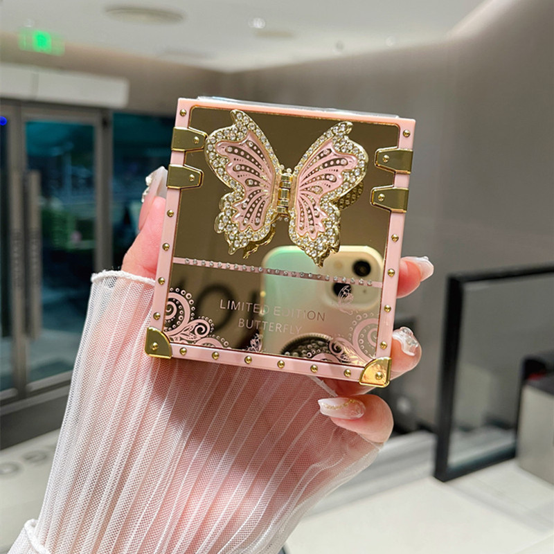 Θήκη τηλεφώνου Diamond Butterfly Stand για Galaxy Z Flip