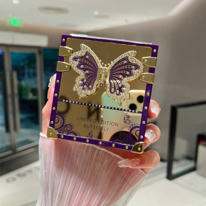 Θήκη τηλεφώνου Diamond Butterfly Stand για Galaxy Z Flip
