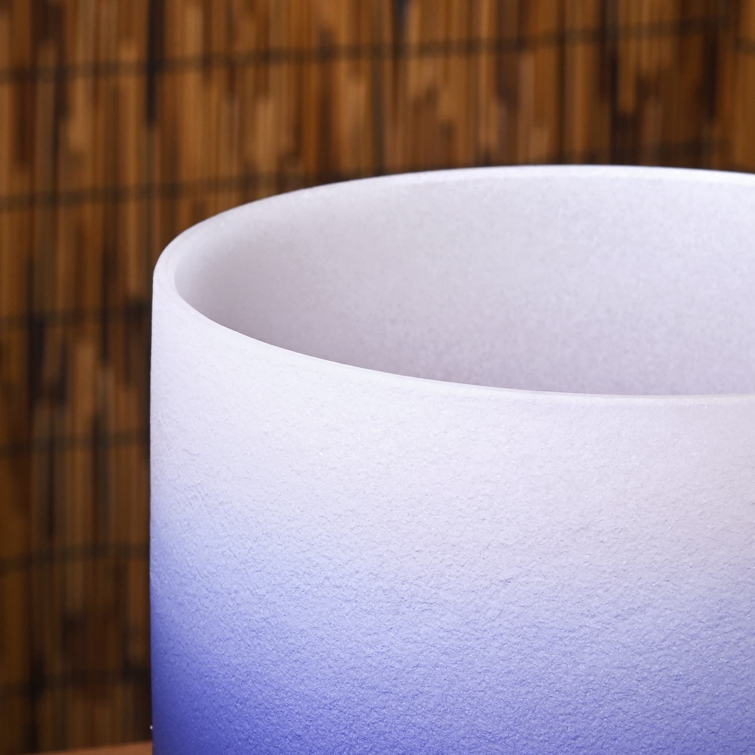 CVNC A Note Third-eye Chakra Indigo Aria Gradient Design Crystal Singing Bowl For Sound Healing