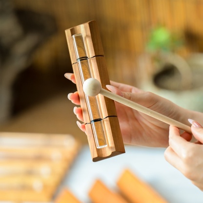 Crystal Bar Chime Chakra Energy for Meditation