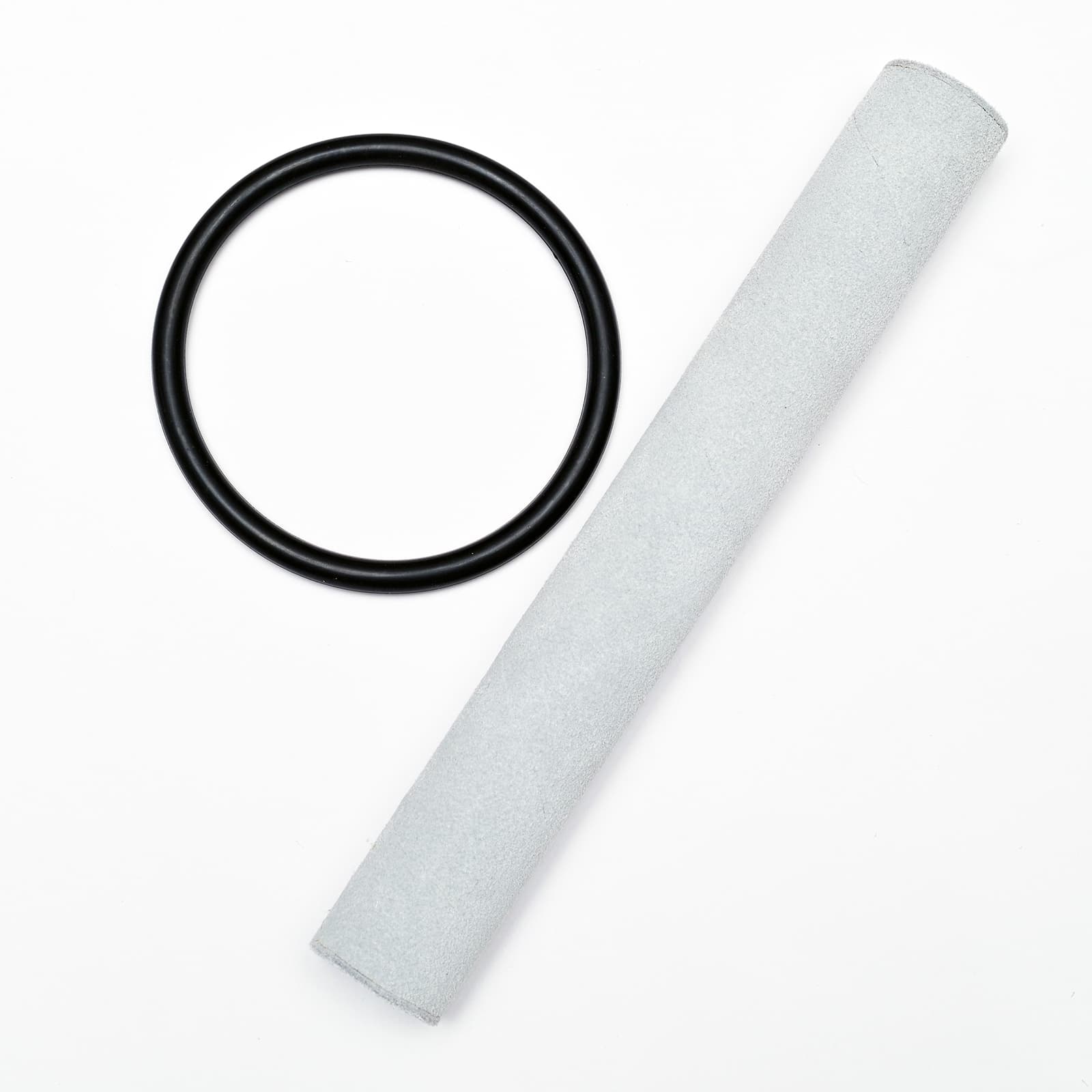 CVNC Suede Mallet for Playing Crystal Singing Bowl Sheepskin Stick Come with O-ring