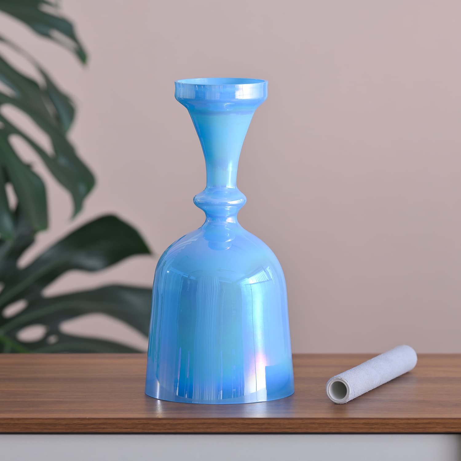 CVNC Dream Blue Chalice Crystal Singing Bowl For Chakra Healing Meditation