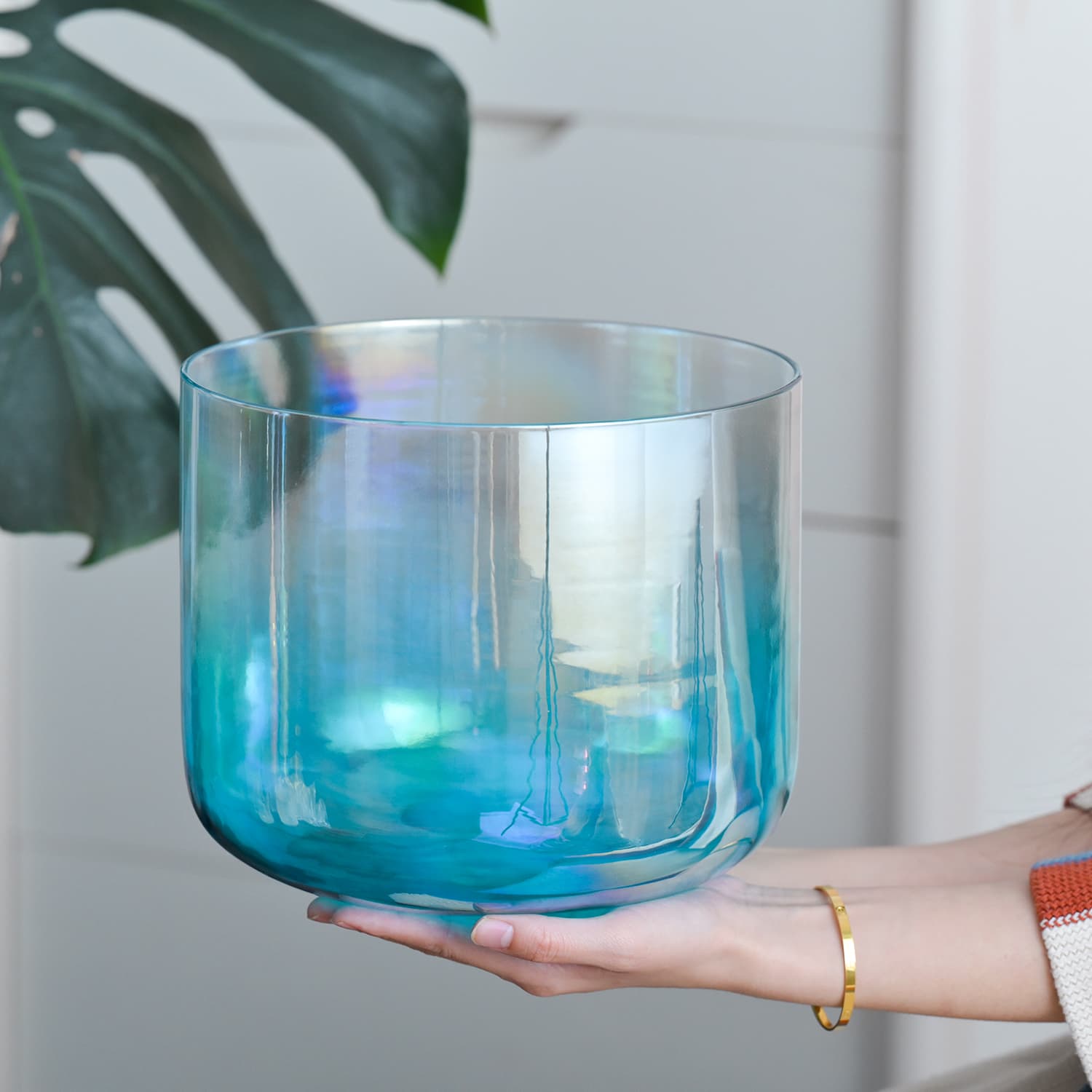 CVNC Sunny Sea Alchemy Singing Bowl with Carrier Bag For Chakra Healing Meditation