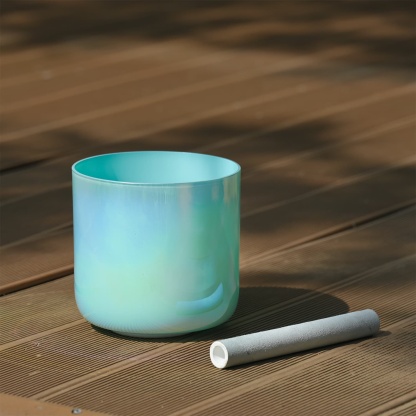CVNC 432 Hz Perfect Pitch Turquoise Green Essence Singing Bowl