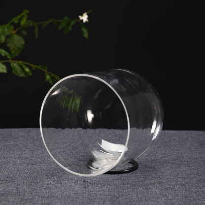 CVNC Alchemy Pure 432 Hz Perfect Pitch Clear Crystal Singing Bowl With Carrier Bag For Chakra Healing Meditation