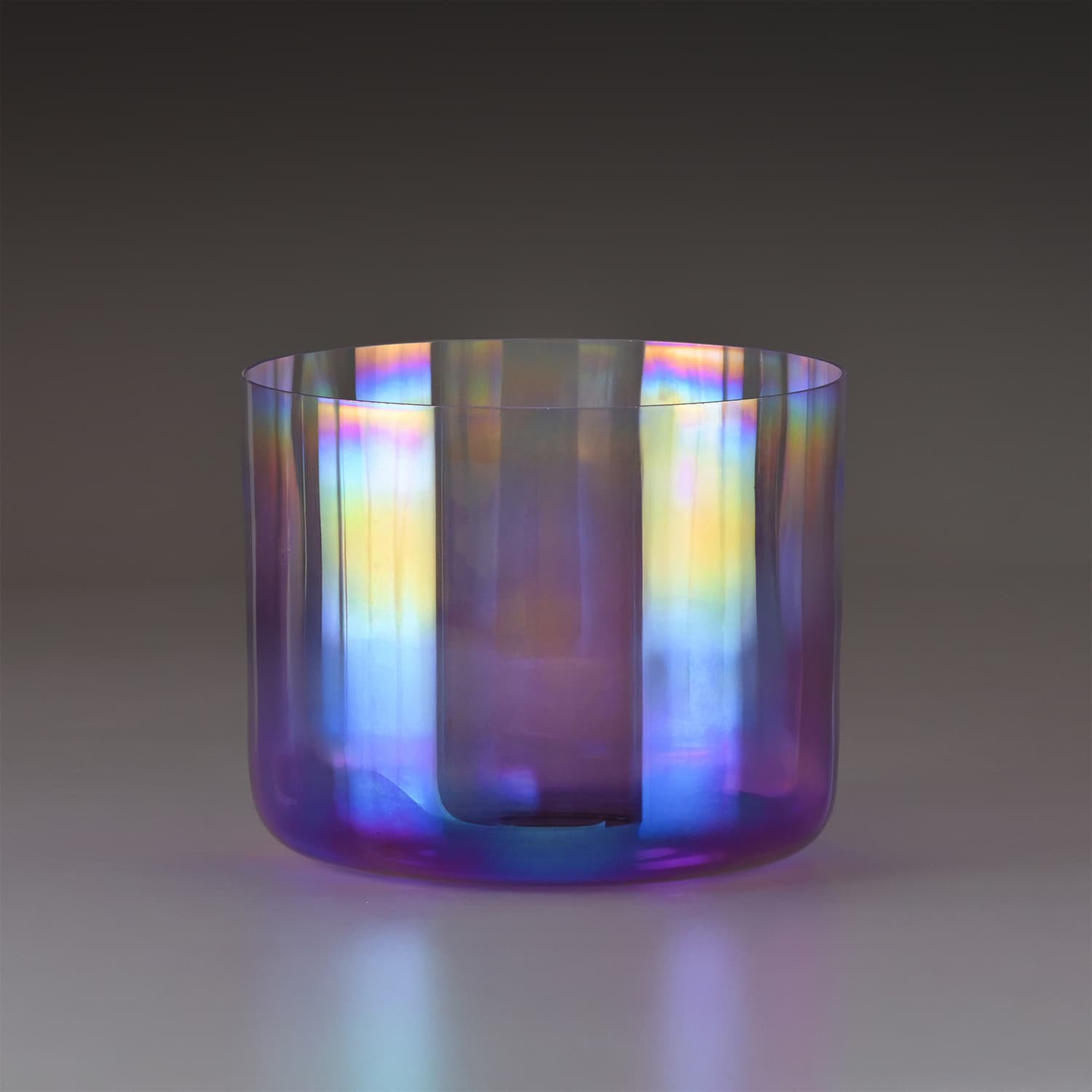 6" A-25 Indigo Aura Gold Singing Bowl