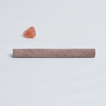 CVNC Pink Suede Mallet for Playing Crystal Singing Bowl Sheepskin Stick