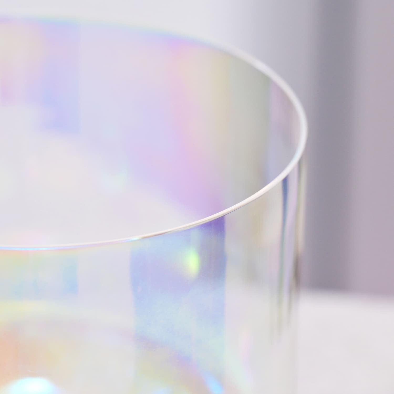 CVNC Alchemy Cosmic Light Clear 432 Hz Perfect Pitch Quartz Crystal Singing Bowl with Carrier Bag For Chakra Healing Meditation