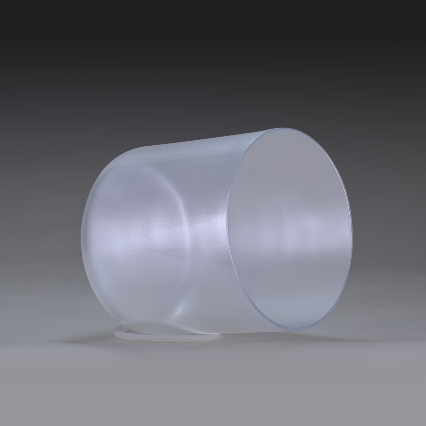 CVNC White Light Aura Gold Crystal Singing Bowl