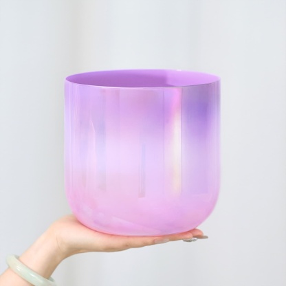 CVNC Amethyst Essence Singing Bowl with Carrier Bag