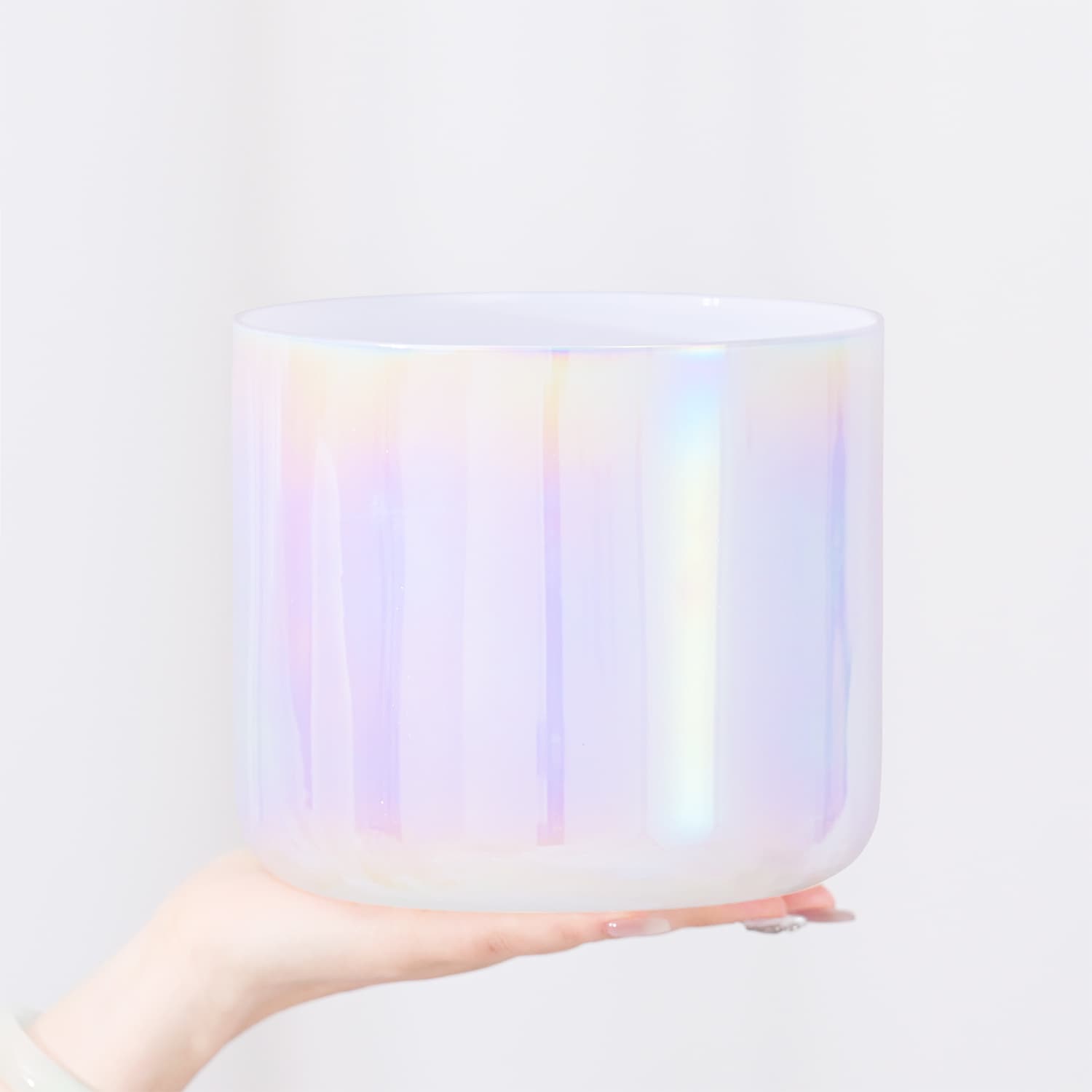 CVNC 432 Hz Perfect Pitch Pearl Essence Crystal Singing Bowl