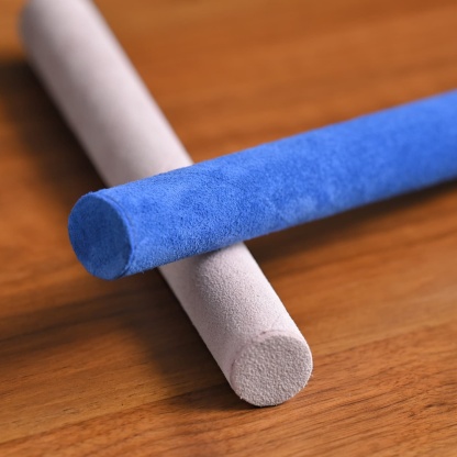 CVNC Suede Mallets for Playing Crystal Singing Bowl Sheepskin Stick