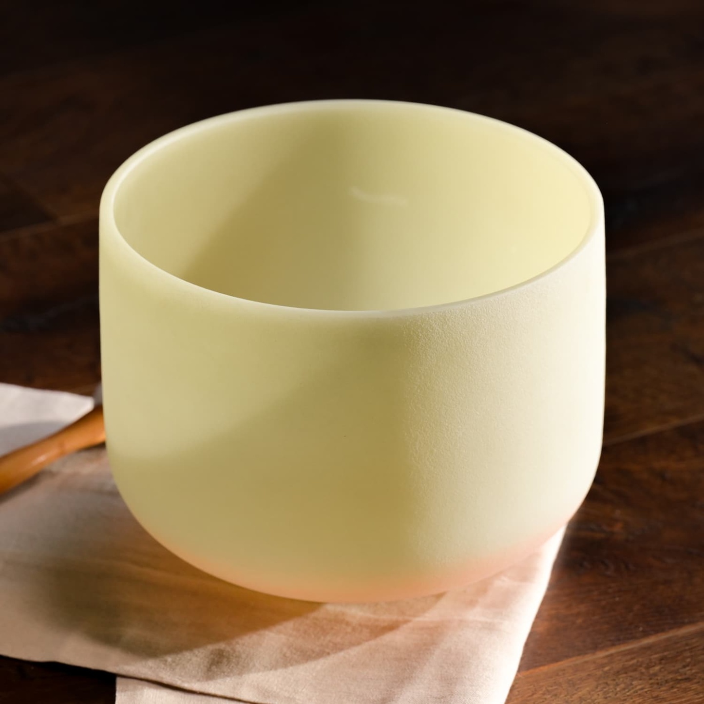 CVNC Note E Lemon Quartz Empyrean Fusion Crystal Singing Bowl