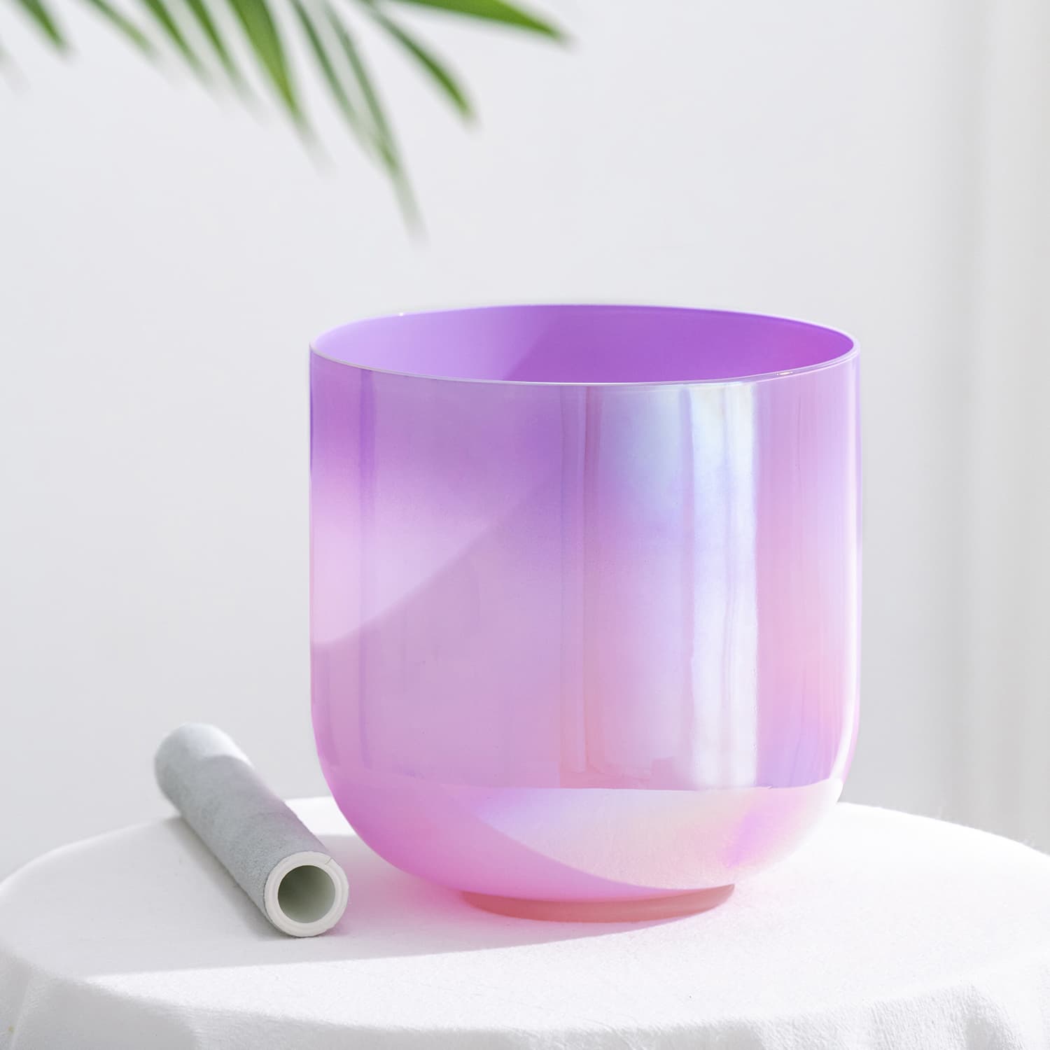 CVNC Alchemy Amethyst Singing Bowl with Carrier Bag For Chakra Healing Meditation
