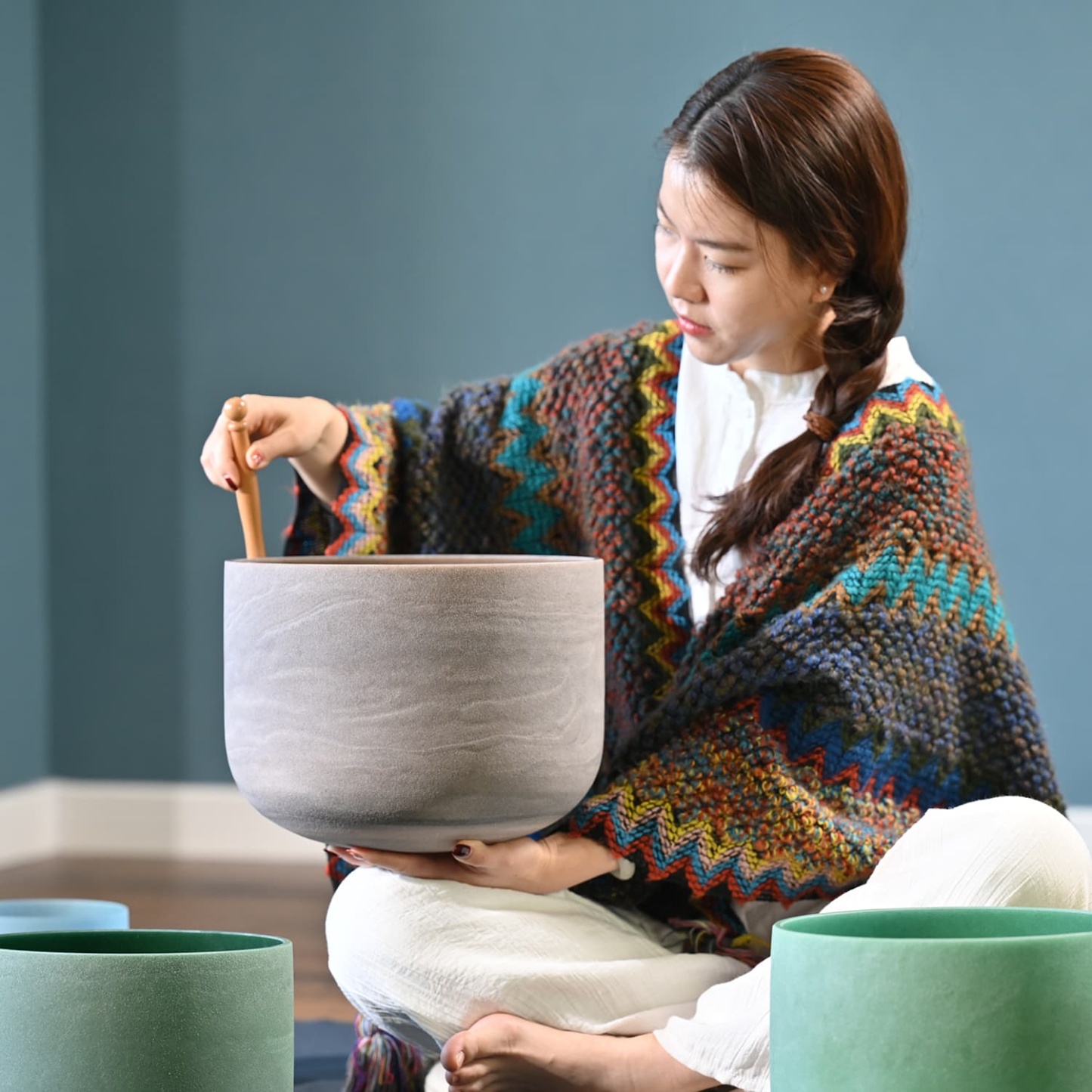 Ruby Fusion Quartz Crystal Singing Bowl – Color Of Emerald