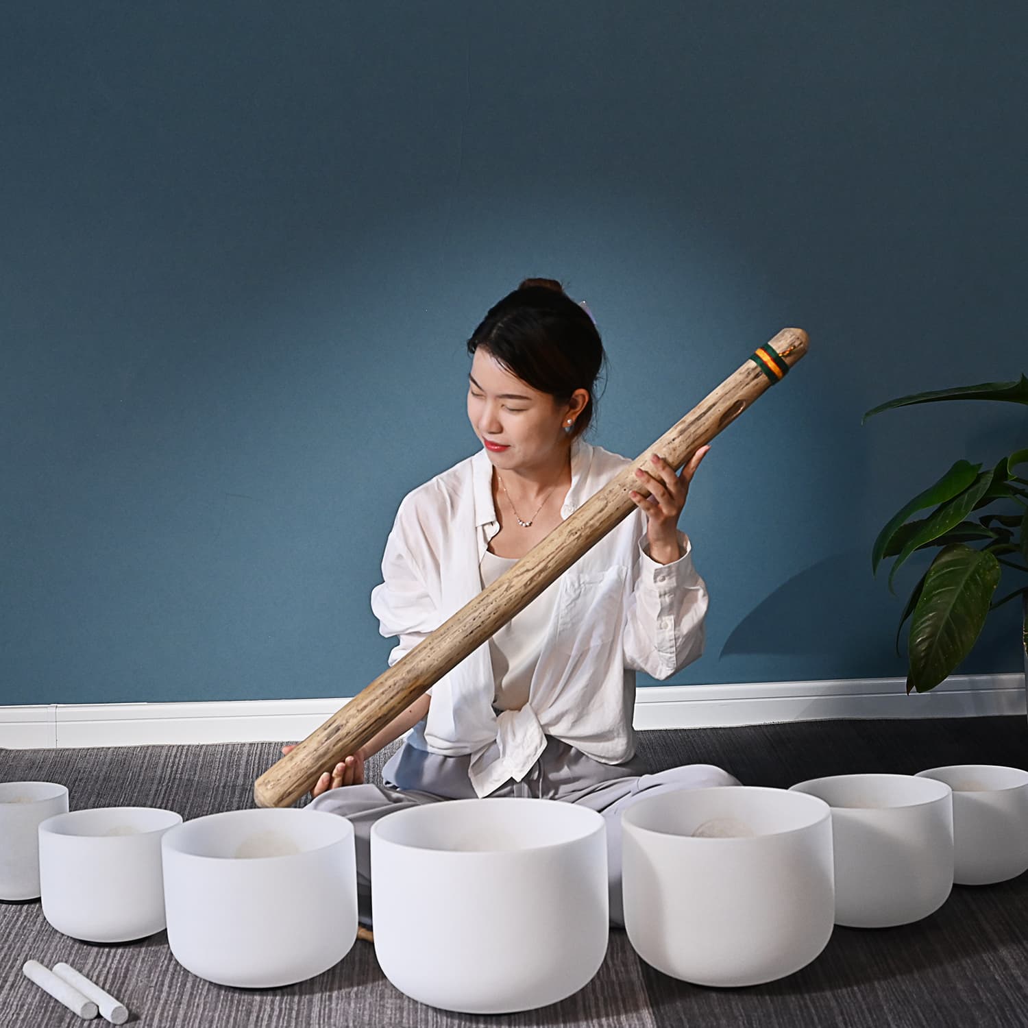 CVNC Rain Stick Musical Instrument For Meditation Sound Healing