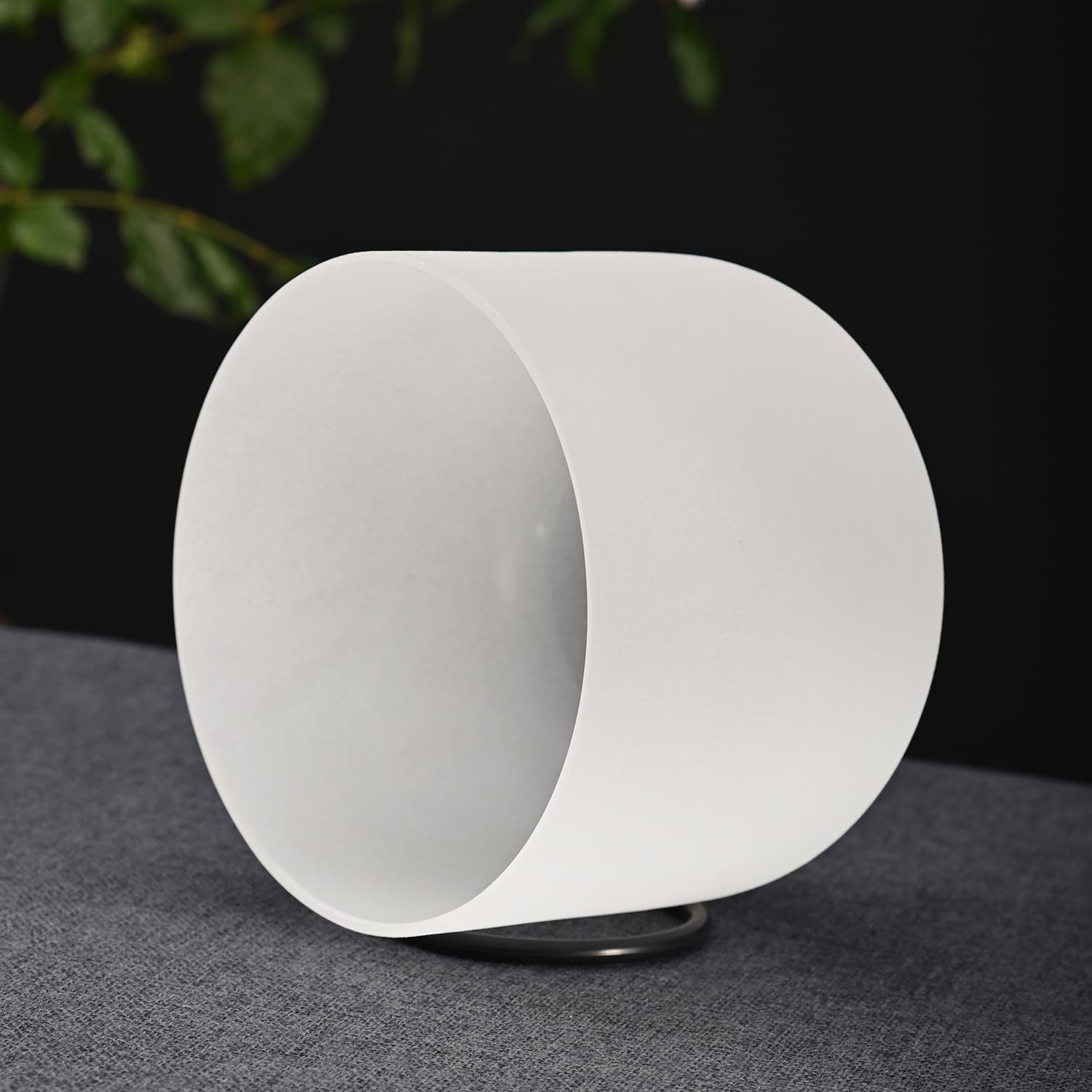 CVNC Sharp Note F# Note Frosted Crystal Singing Bowl