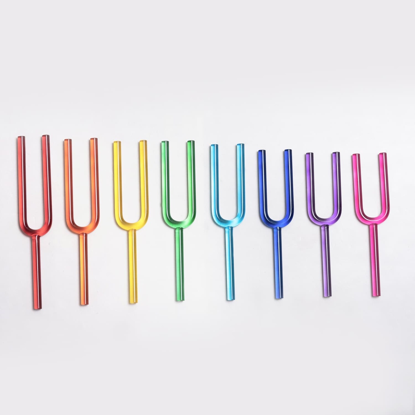 CVNC Tuning Fork Set with Box 8pc Chakra set