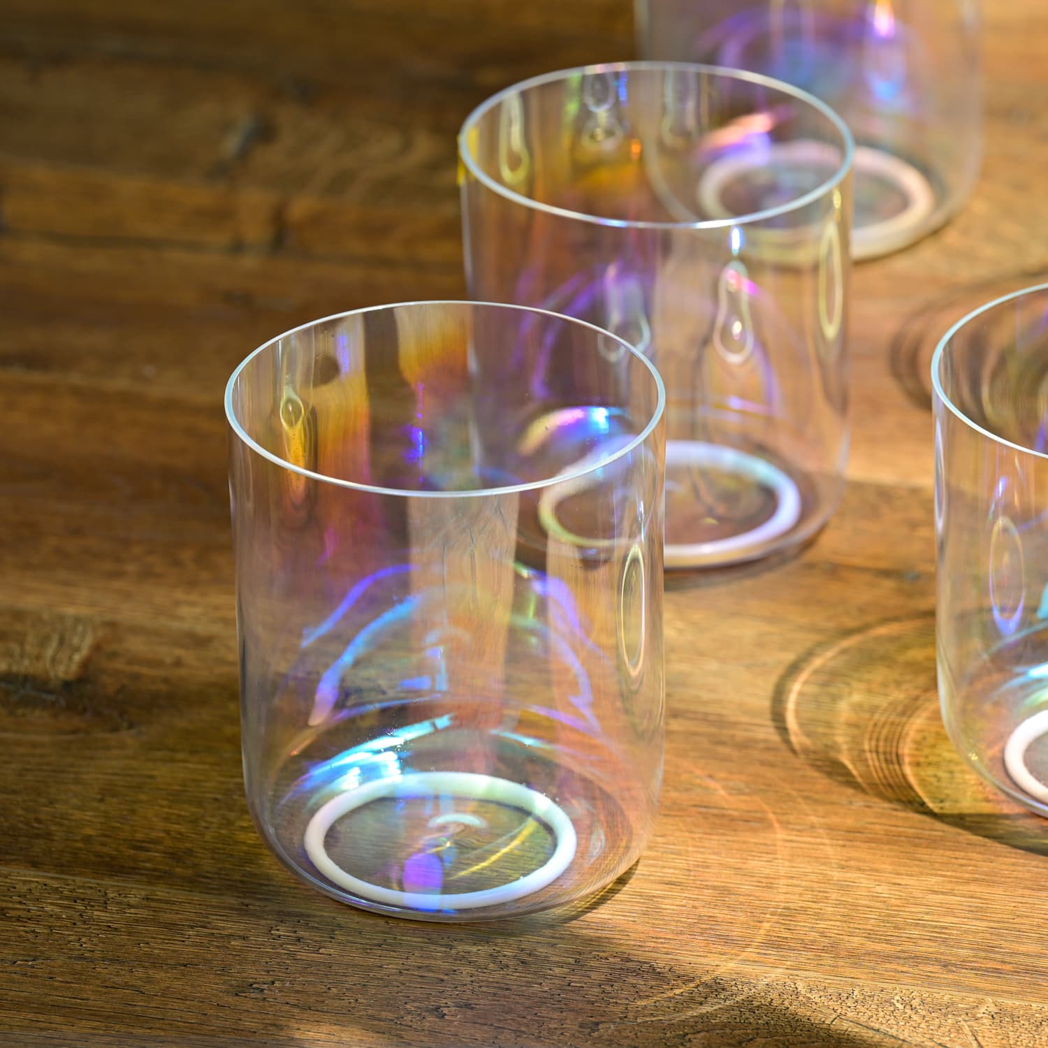 Clear Crystal Singing Bowl Set – Perfect Pitch Alchemy Series