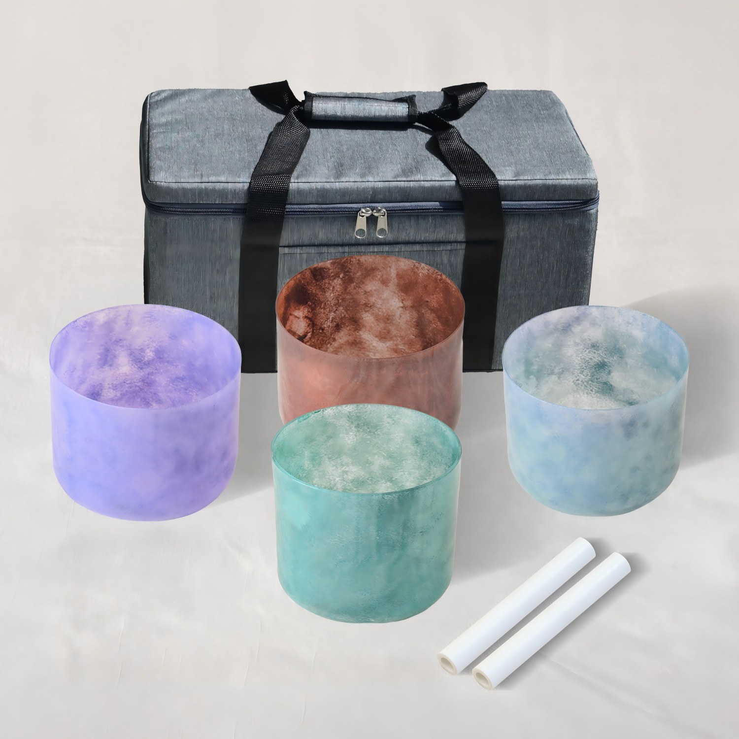 CVNC Open Harmony Crystal Singing Bowl Set – Perfect Pitch Alchemy Series