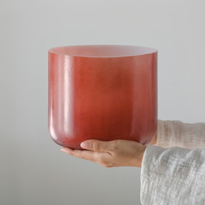 CVNC 10" Garnet Empyrean Crystal Singing Bowl