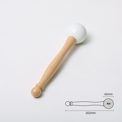 CVNC Rubber Mallet for Playing Crystal Singing Bowl come with O-ring Rubber Stick