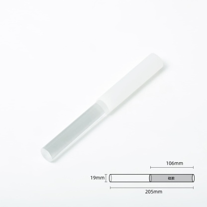 CVNC Half-Coated Crystal Singing Bowl Silicone Mallet