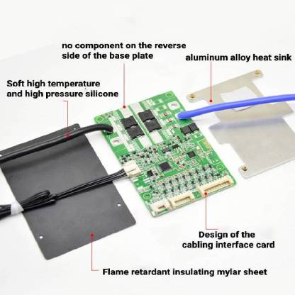 JBD Battery Management Systems UART/BT 18650 Smart BMS Board 40A/50A/80A 16S 48V Lifepo4/Ion JiaBaiDa BMS For Lithium Batteries