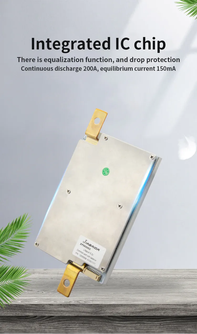 JBD - High Current Balance Board with Drop Protection, Lithium Battery, Internal NTC, 8S BMS, 24V, Lifepo4, 200A, 250A