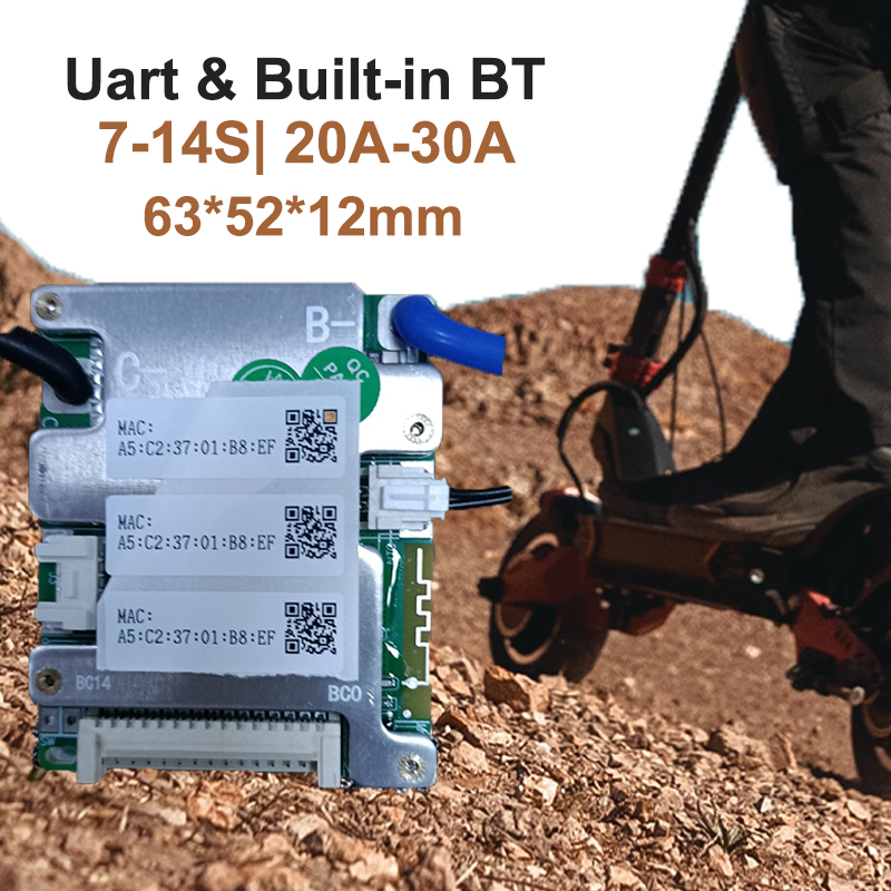 jiabaida bms 14s 48v lithium battery bms 14s 18650 bms