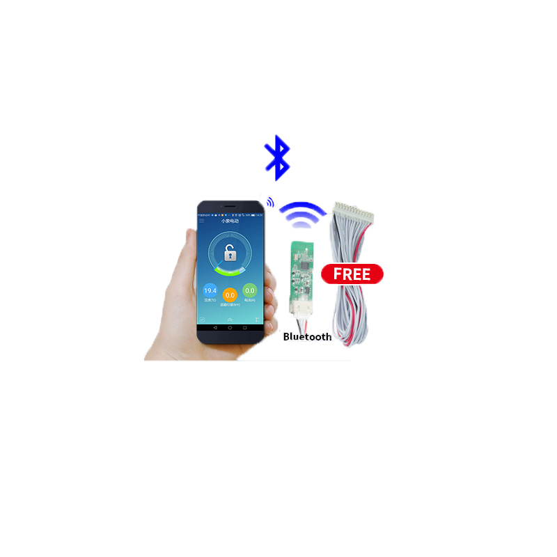 Smart BMS Bluetooth module 3S-30S LiFePo4 Li-ion battery BMS accessories Bluetooth and Xiaoxiang Electric APP communication