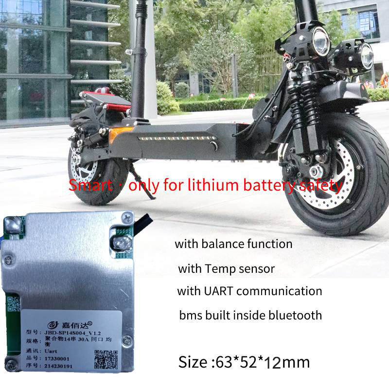 jiabaida bms 14s 48v lithium battery bms 14s 18650 bms
