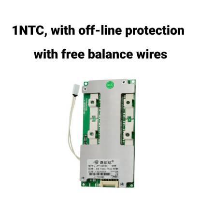 JBD battery management system 3.2v/3.7v common port lithium li-ion 7s 8s 100a/200a BMS board lifepo4 24v/36v bms 10s for battery