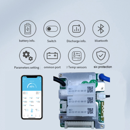 jiabaida bms 14s 48v lithium battery bms 14s 18650 bms