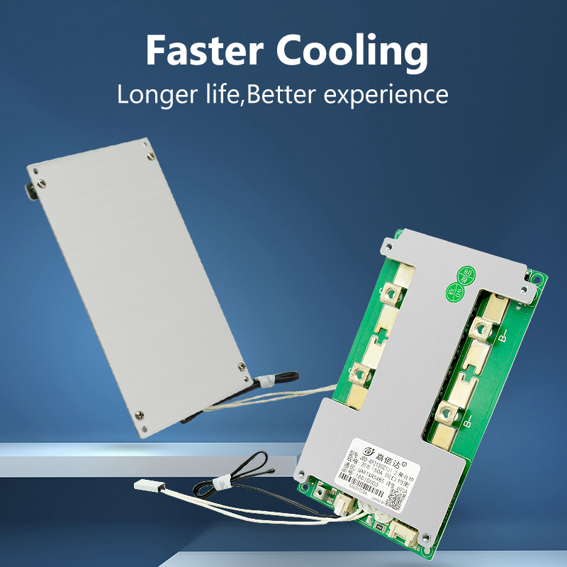 JBD hardware BMS battery protection board balance 250MA lithium 4S 12v battery management system bms lifepo4 for lifepo4 battery