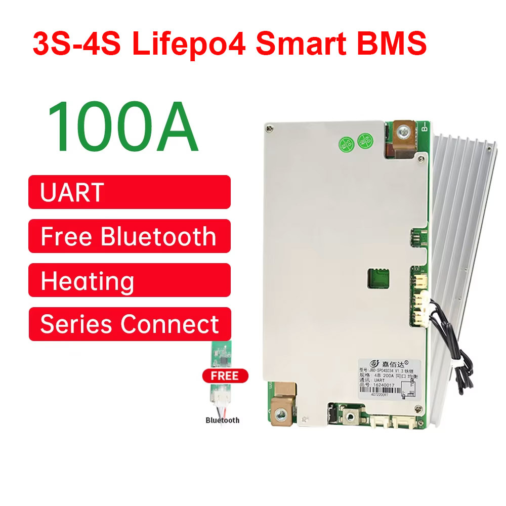 JBD smart bms 3s ups lithium charger board rv battery management syste