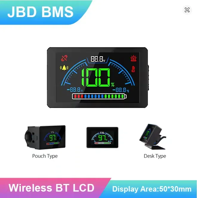 JBD-Smart BMS UART Display