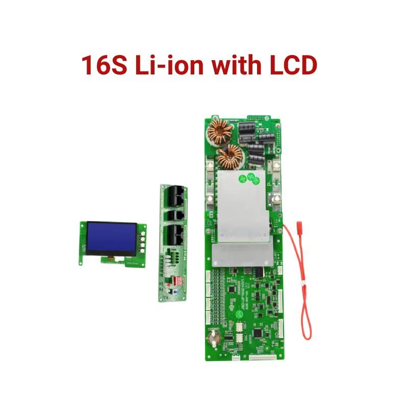 JBD Smart BMS Lithium Ion Battery 18650 Charger Protect Board 60V 48 Volt Lifepo4 15S/16S 100A RS485/CAN BUS blue tooth BMS 48V