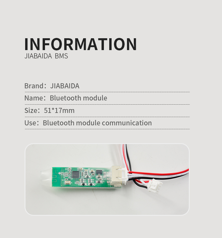 Smart BMS Bluetooth module 3S-30S LiFePo4 Li-ion battery BMS accessories Bluetooth and Xiaoxiang Electric APP communication