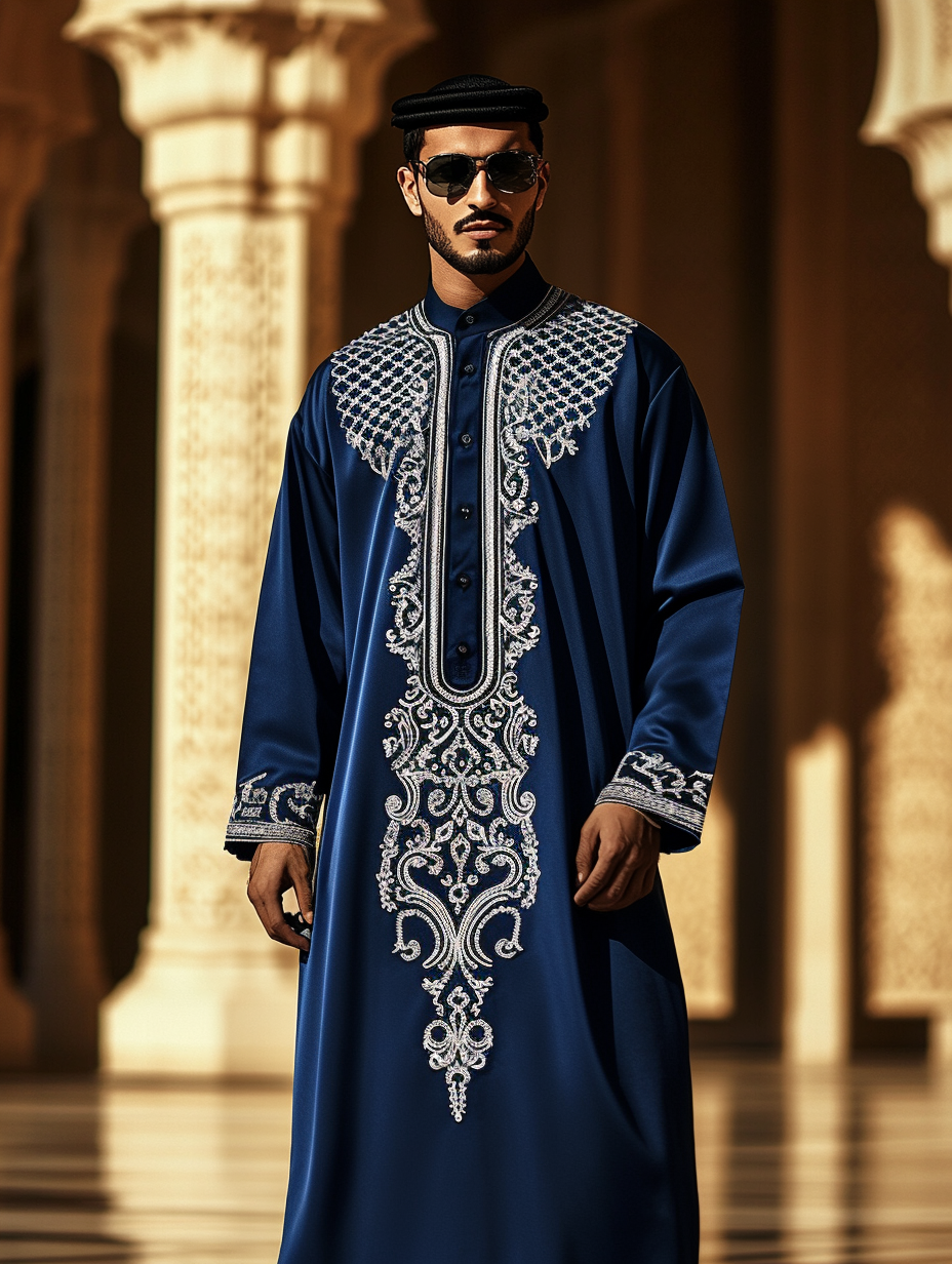 Luxury Thobe Robe Limited sale Men's Fashion High quality