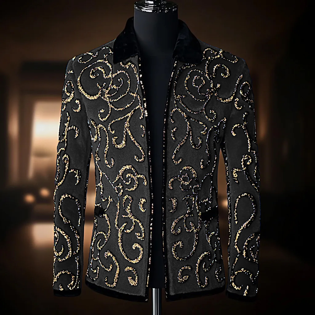 Luxury Stand-up collar Embroidery Jacket Limited sale Fashion Men's High quality High discount
