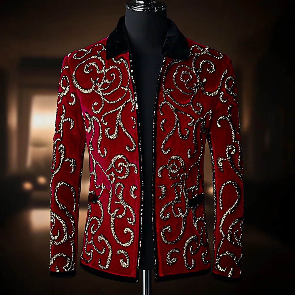 Luxury Stand-up collar Embroidery Jacket Limited sale Fashion Men's High quality High discount