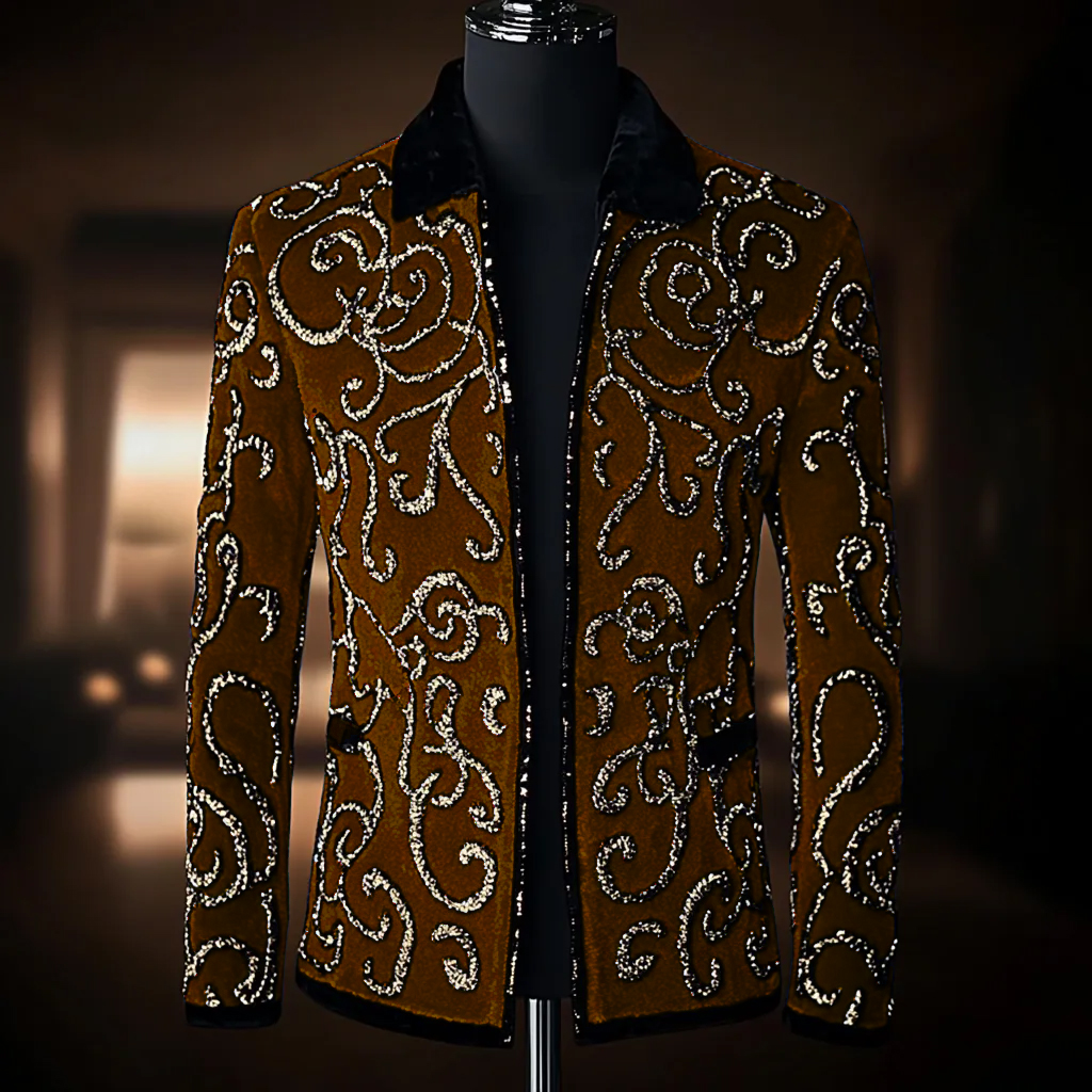 Luxury Stand-up collar Embroidery Jacket Limited sale Fashion Men's High quality High discount