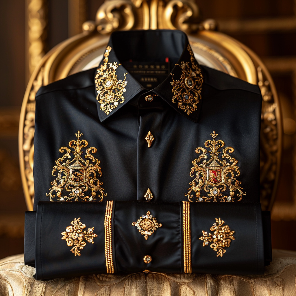 Royal Insignia Business Vip luxury men's fashion suit shirt